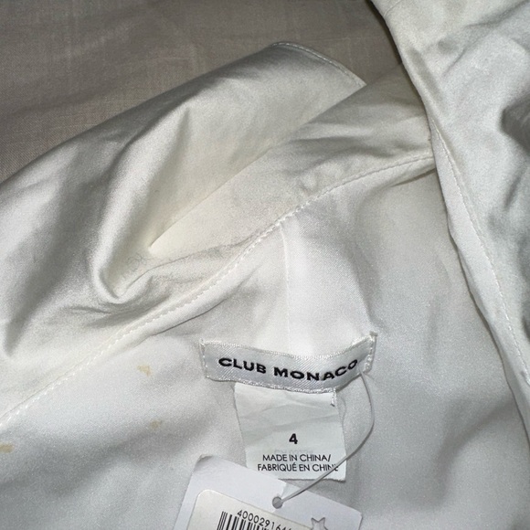 NWT Club Monaco Raffi One Shoulder Dress (SD2) - Picture 4 of 6